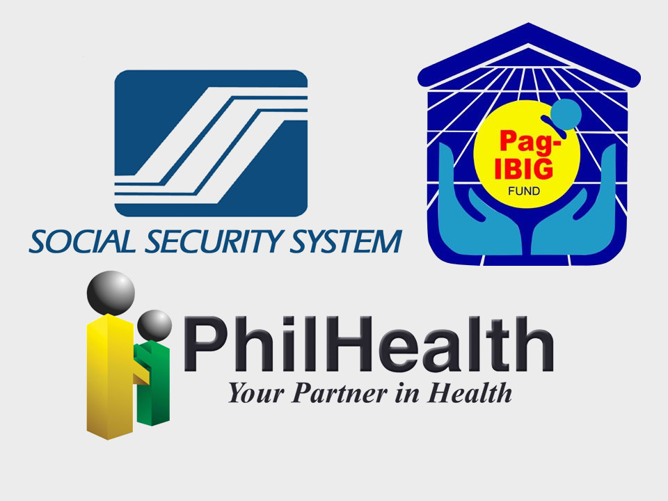 sss pagibig philhealth