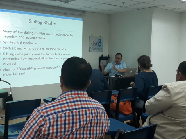 Atty. Alvin Liao Alburo during the lecture