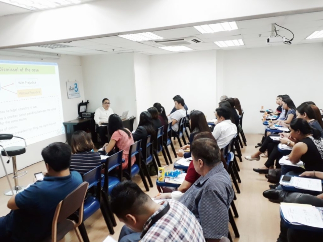 Atty. Alvin Liao Alburo during the lecture