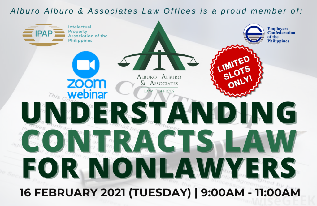 Understanding Contracts LAW For NonlawYers ALBURO ALBURO AND 