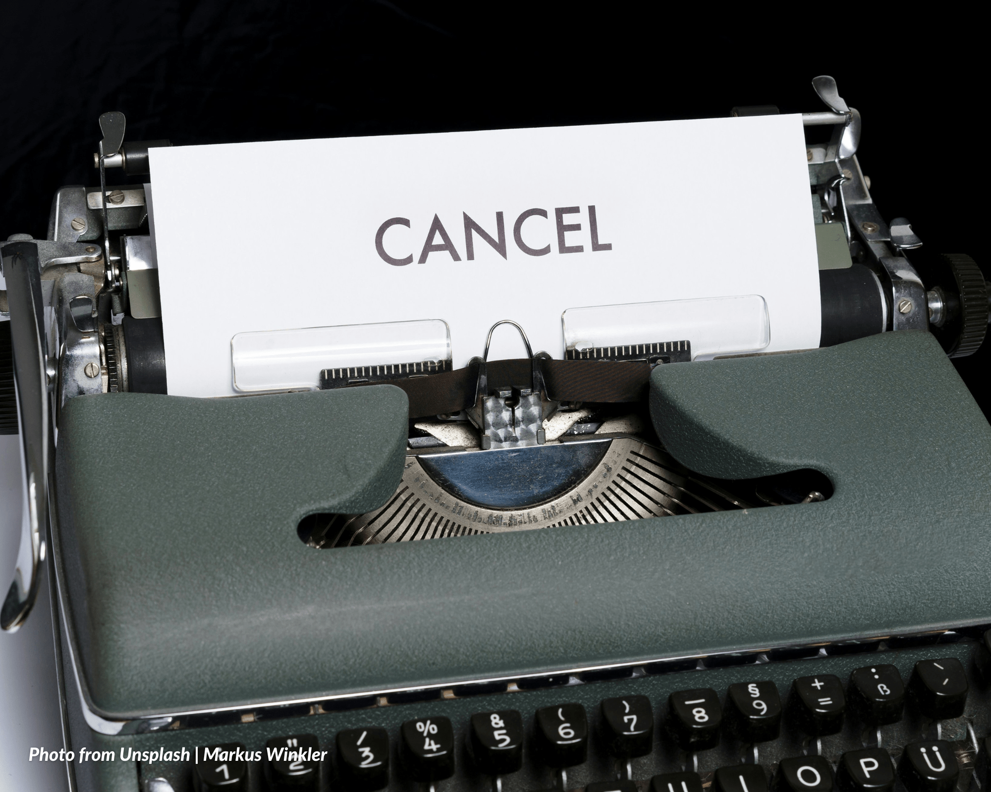 CANCELLATION OF PATENT