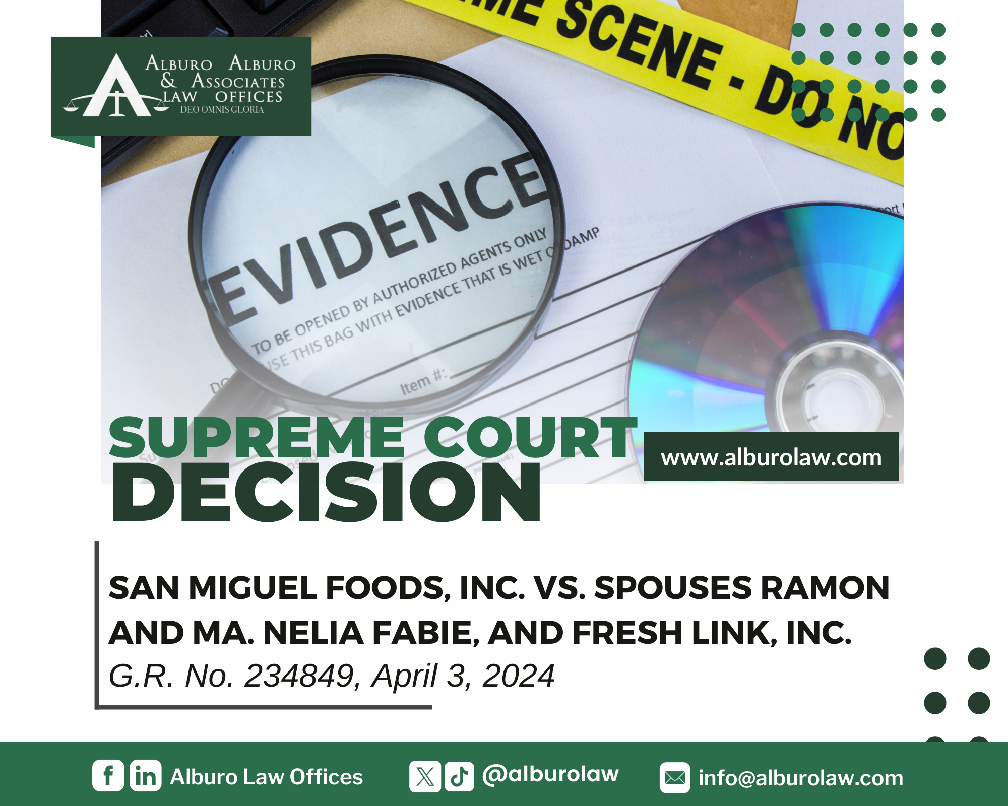 The Supreme Court decides: The parties must rely on the strength of their own evidence, not upon the weakness of the defense offered by their opponent.