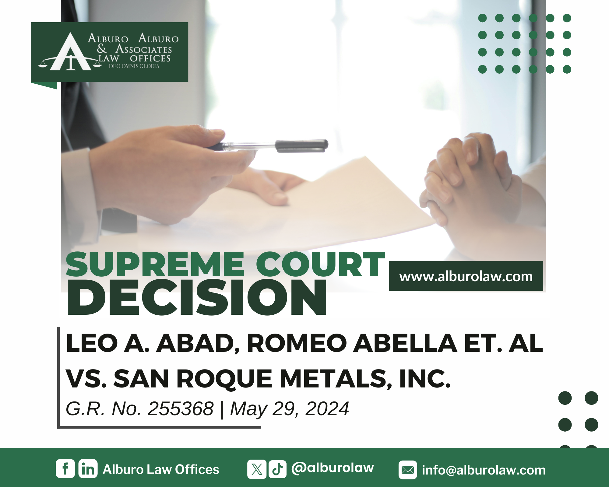 The Supreme Court decides: Compromise agreements and settlements between employers and employees that offer employees excessively low amounts are invalid.