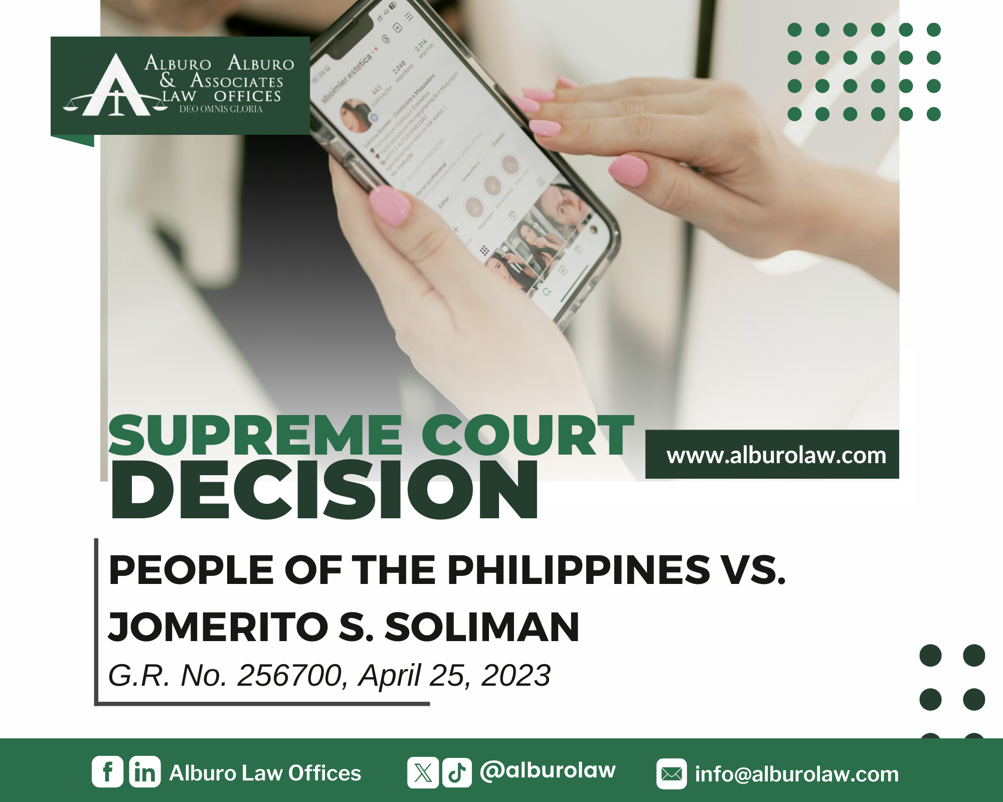 The Supreme Court decides: A court may sentence an accused found guilty of online libel to payment of fine only, rather than imprisonment.