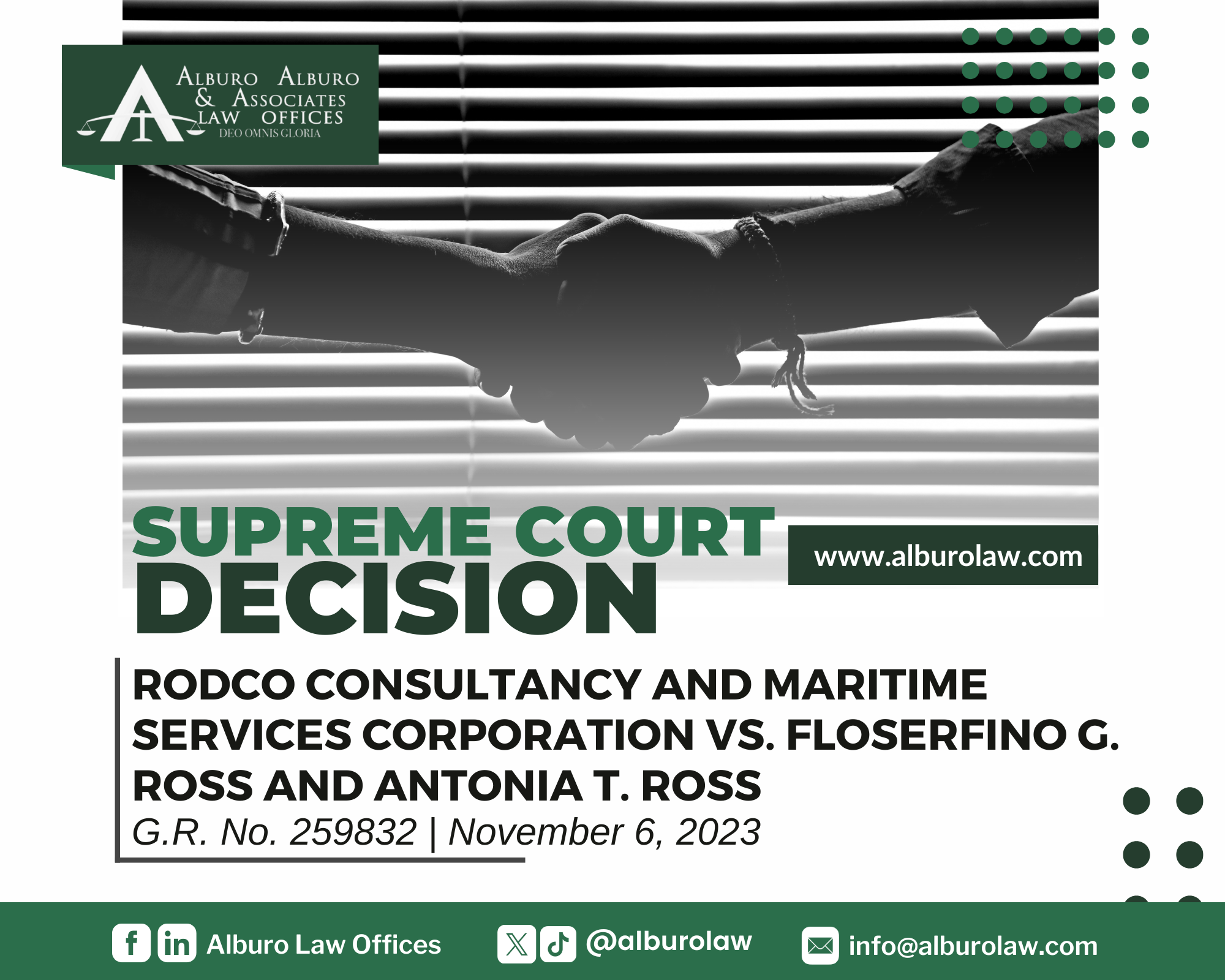 The Supreme Court decides: A champertous contract is void for being contrary to public policy.