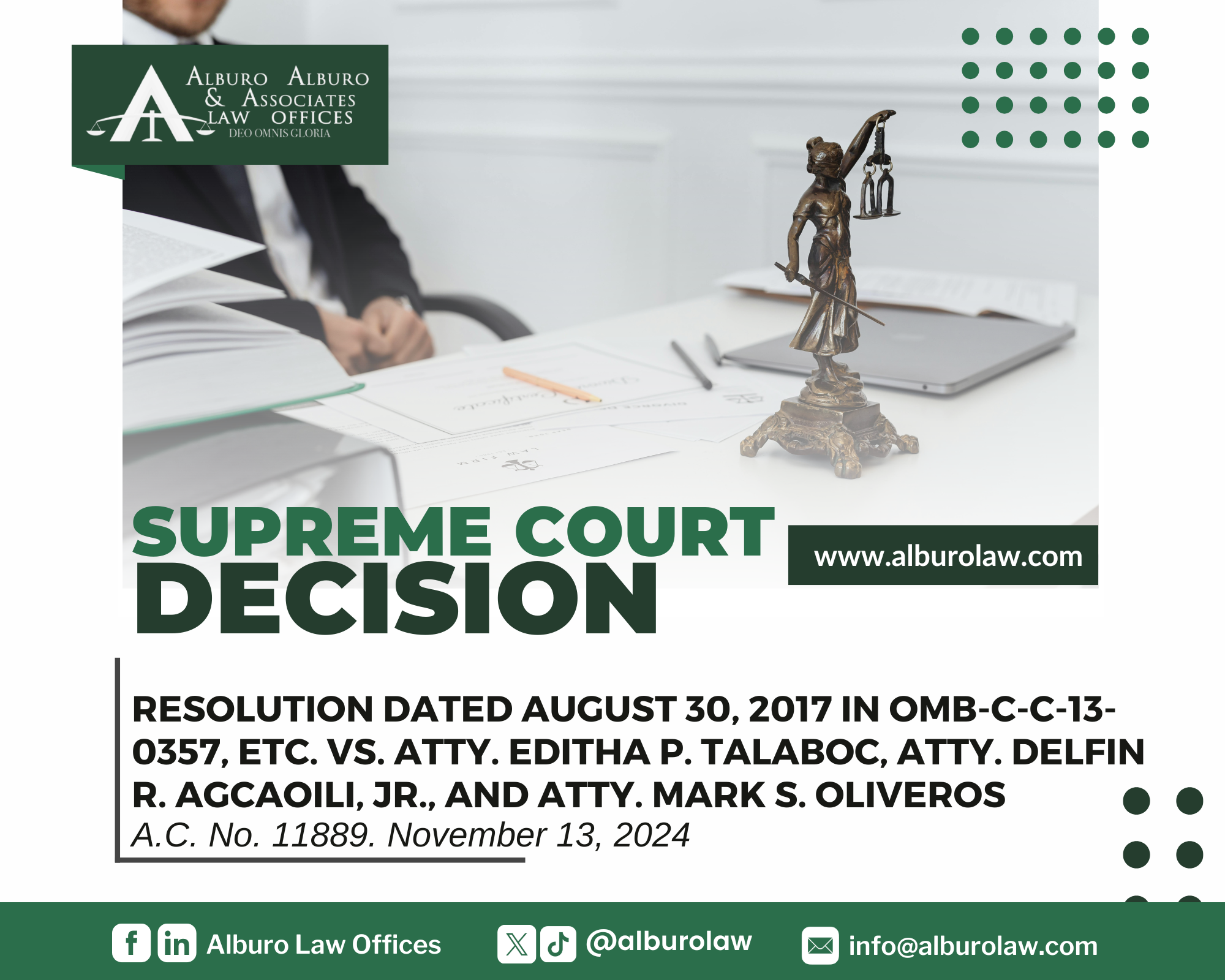 The Supreme Court decides: Lawyers cannot be held liable for notarial violations unless there is clear evidence that they knowingly permitted the misuse of notarial commission.