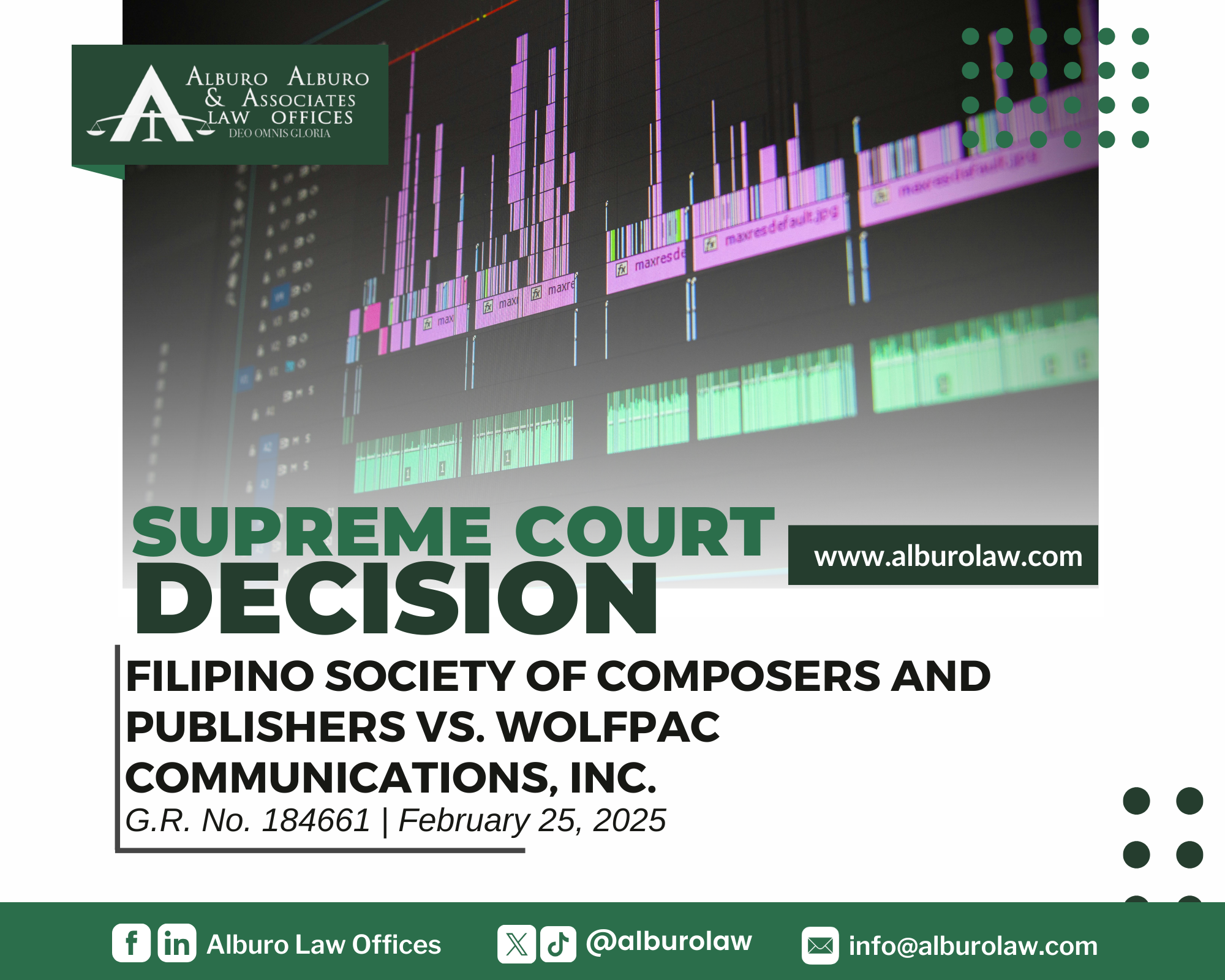 The Supreme Court decides: Letting customers listen to a short 20-second sample of a ringtone before buying does not violate copyright laws.