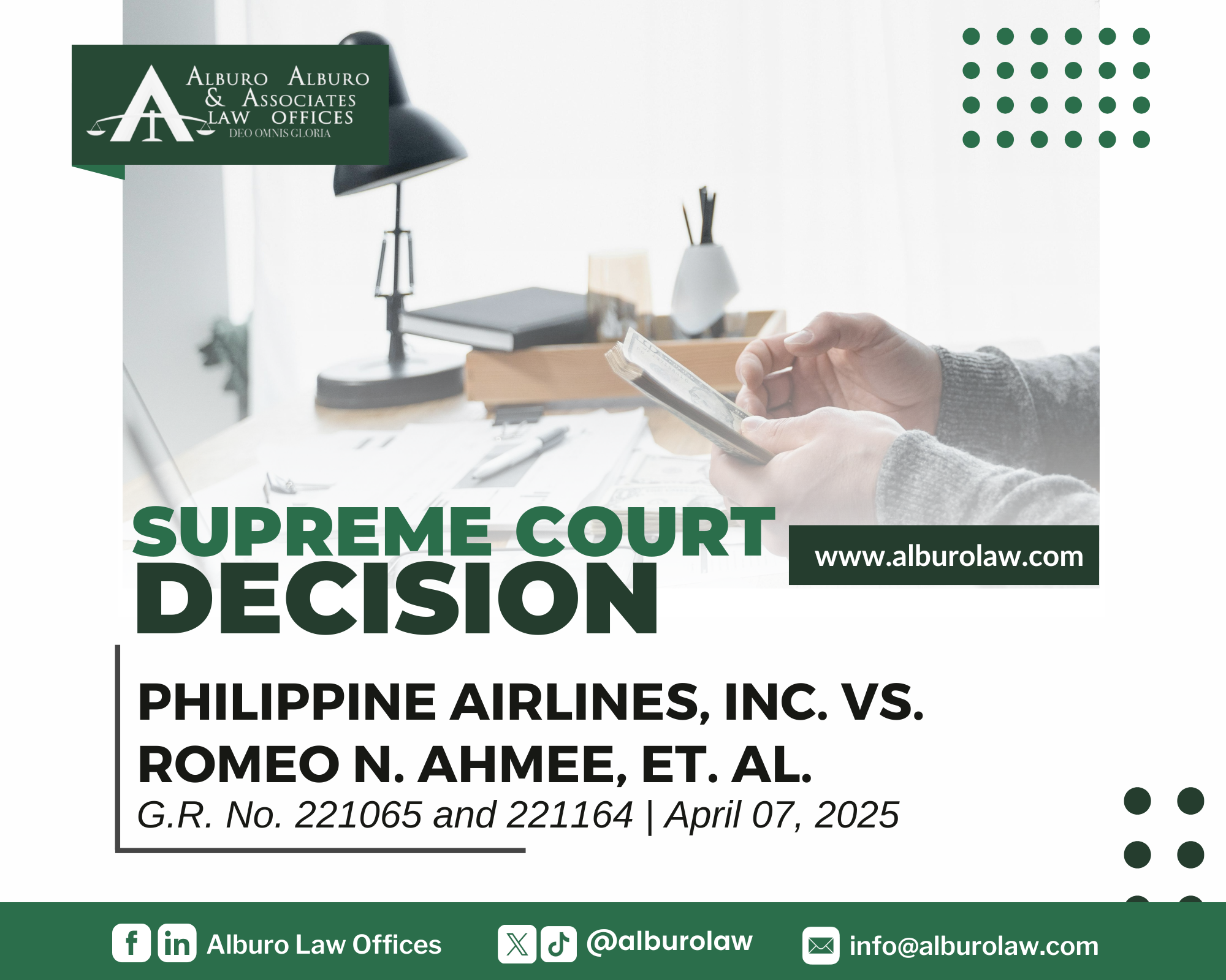 The Supreme Court decides: Employers must show the payroll was submitted to and received by the bank to prove salary payment