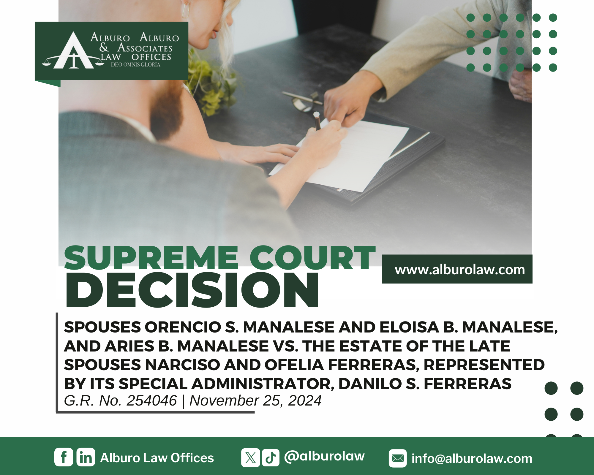 The Supreme Court decides: Land Buyers Must Check Both Title and Registry of Deeds Records