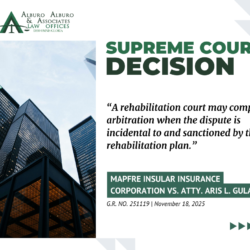 The Supreme Court Decides: A rehabilitation court may compel arbitration when the dispute is incidental to and sanctioned by the rehabilitation plan.