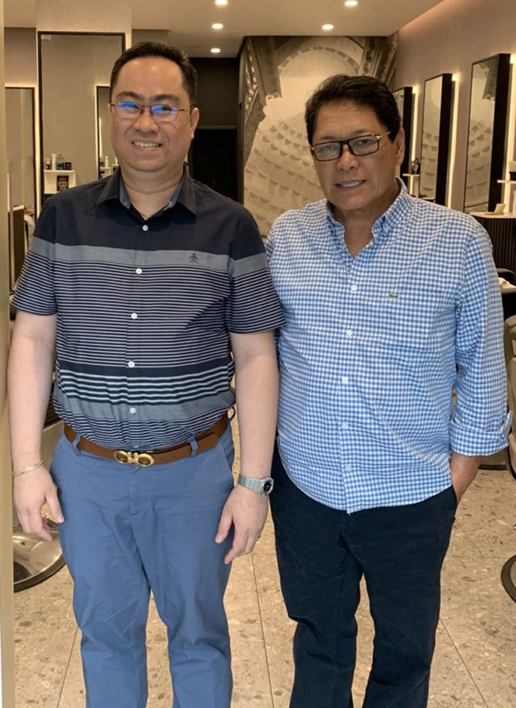 Alburo Law's Managing Partner, Atty. Alvin Liao Alburo, LL.M., with former Department of Labor and Employment Secretary, Hon. Silvestro H. Bello III.