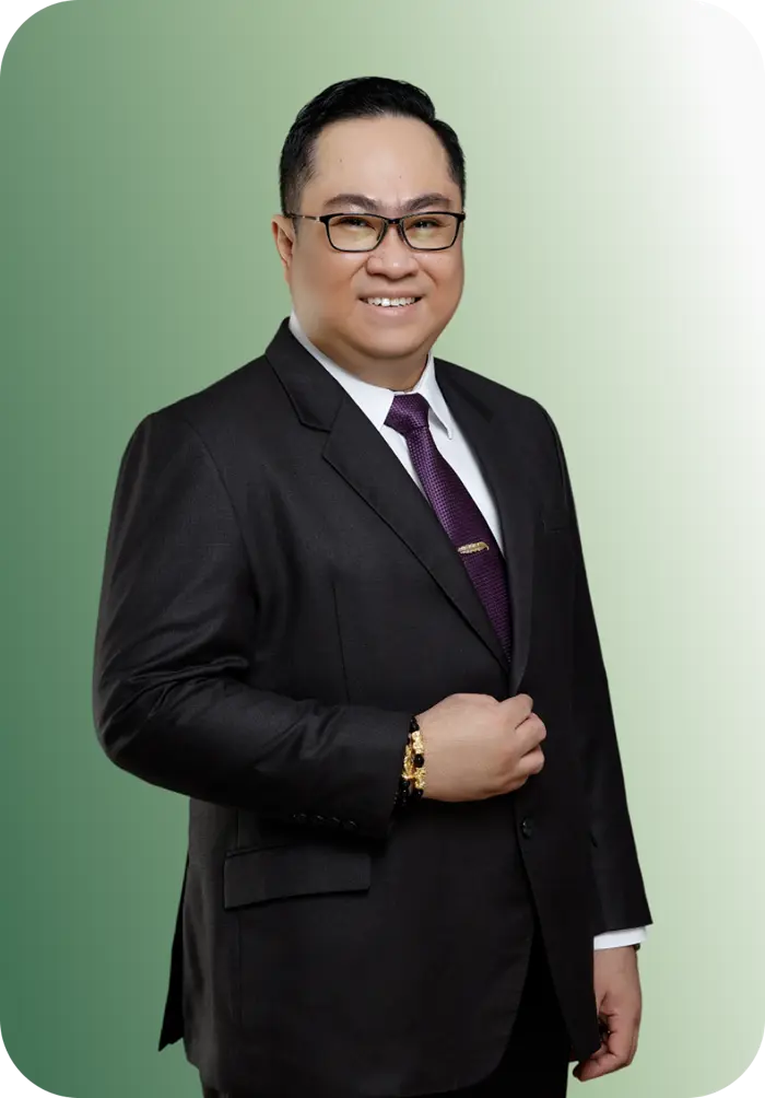 Professional portrait of Atty. Alvin Liao Alburo, Managing Partner of Alburo Alburo & Associates Law Offices.