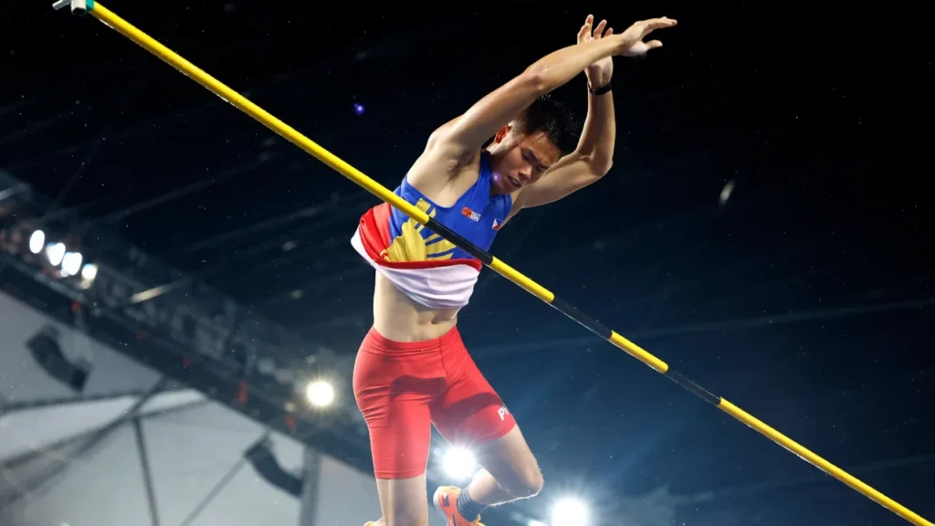 Athletes Winning in an International Sports Competition