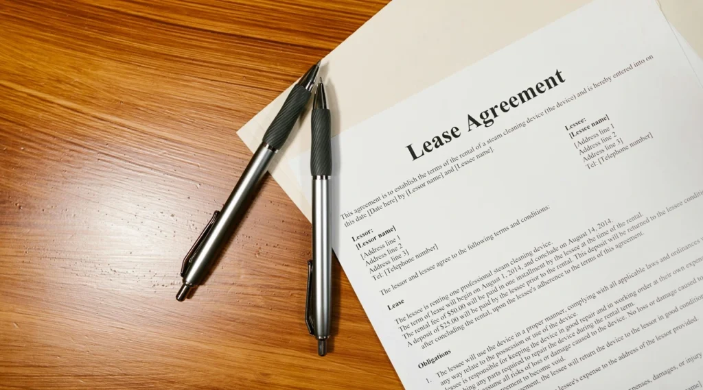 Lease of Personal Property With Option to Buy